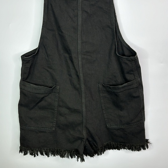 Aerie Dark Gray Romper Shortalls Size Large NWT - Picture 3 of 13